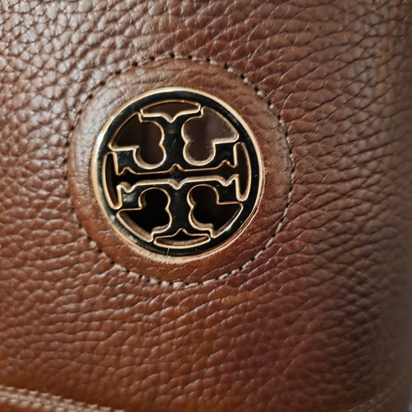 Tory Burch Brown Leather Knee High Riding Boots Women's Size 8.5M Old Money - Picture 5 of 8